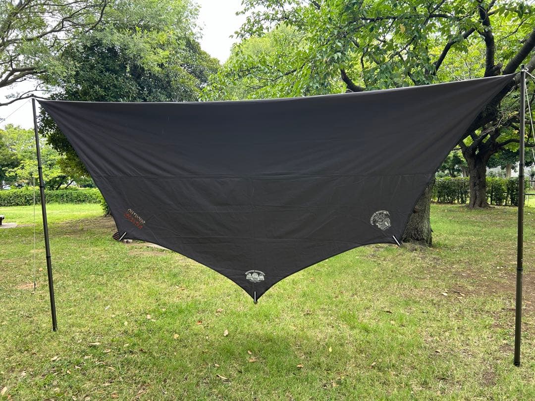 [アウトドアモンスター タープ]グレー