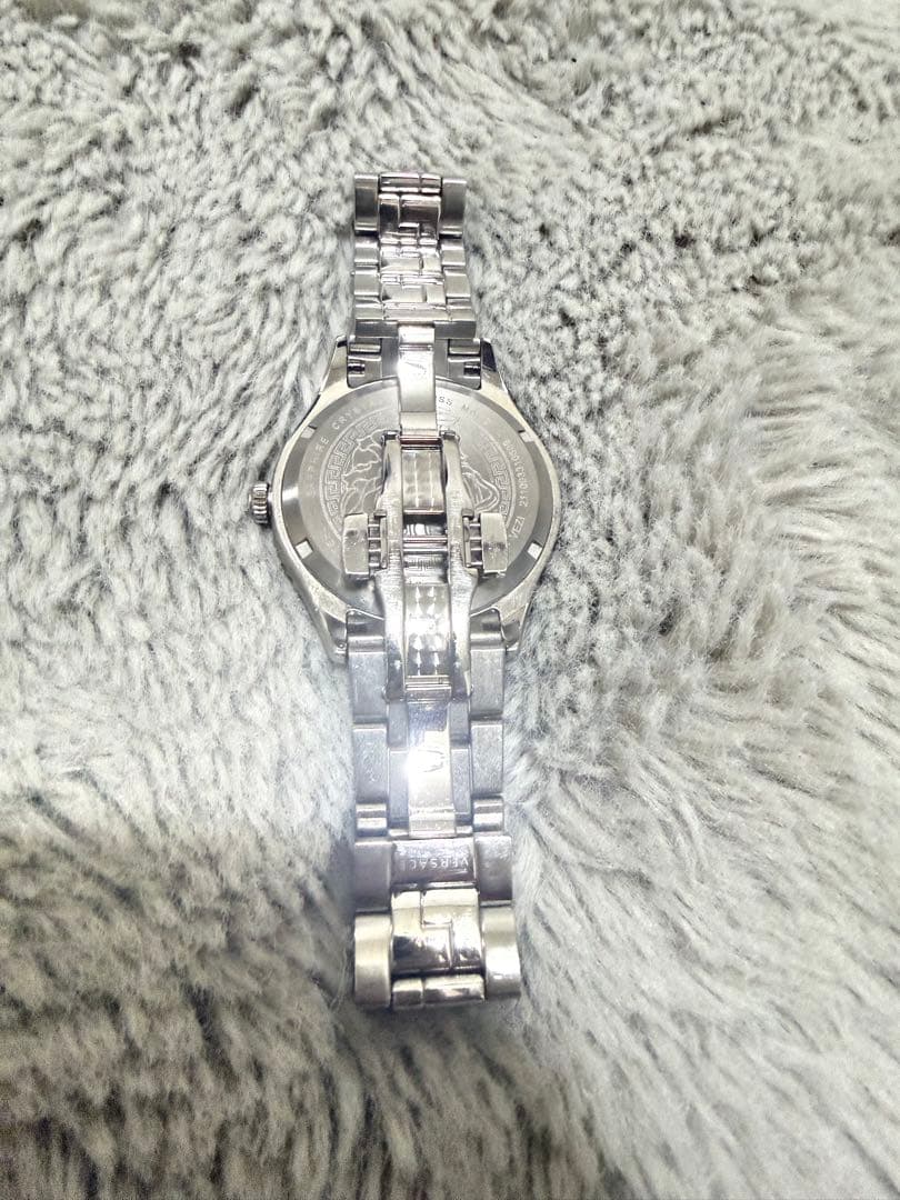 VERSACE 自動巻き時計 シルバー/グレー