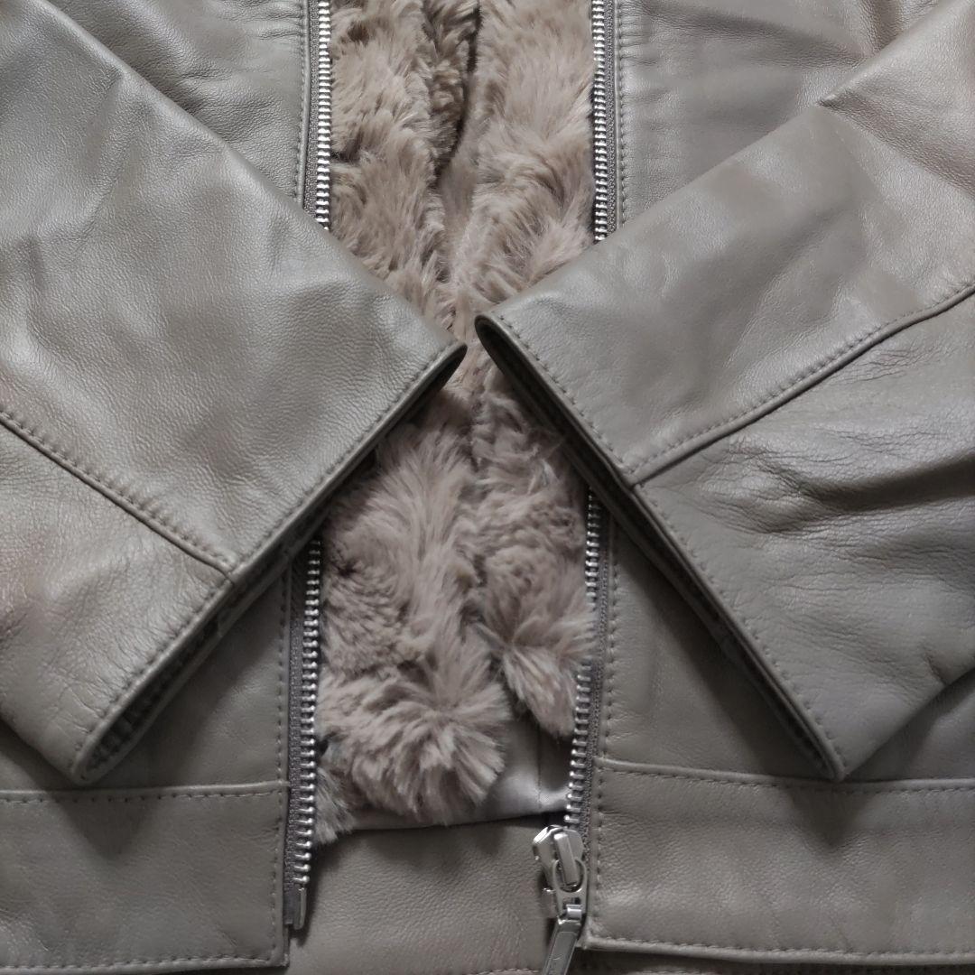 Let Me Glow レットミーグロウ ラムレザー3WAYジャケット