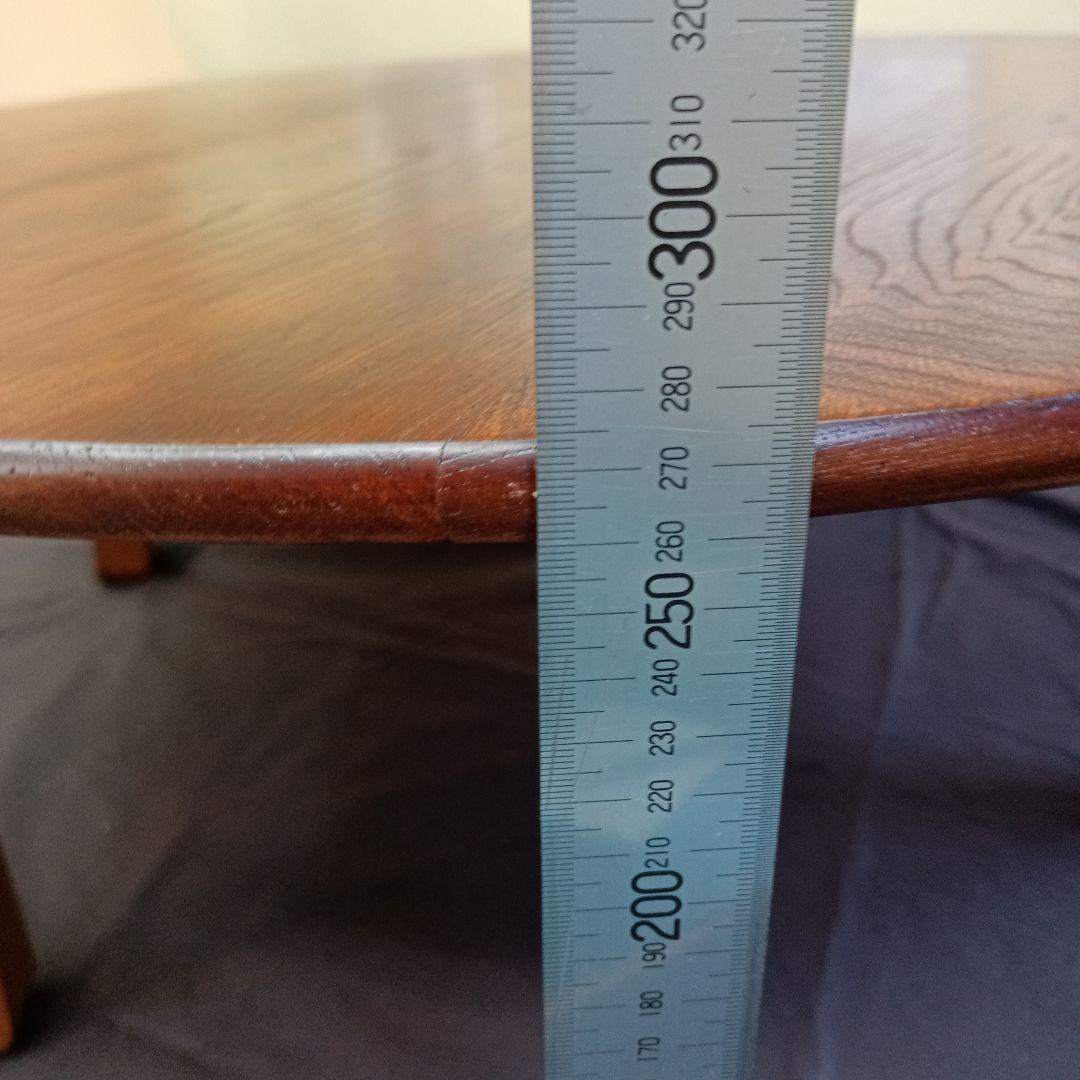 ちゃぶ台折りたたみ　栓（せん)の木