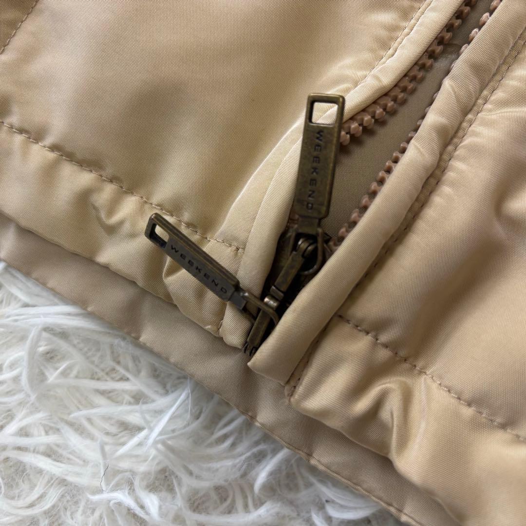 MaxMara✨大きいサイズ　キルティングダウン　バージンダウン　ベージュ　XL