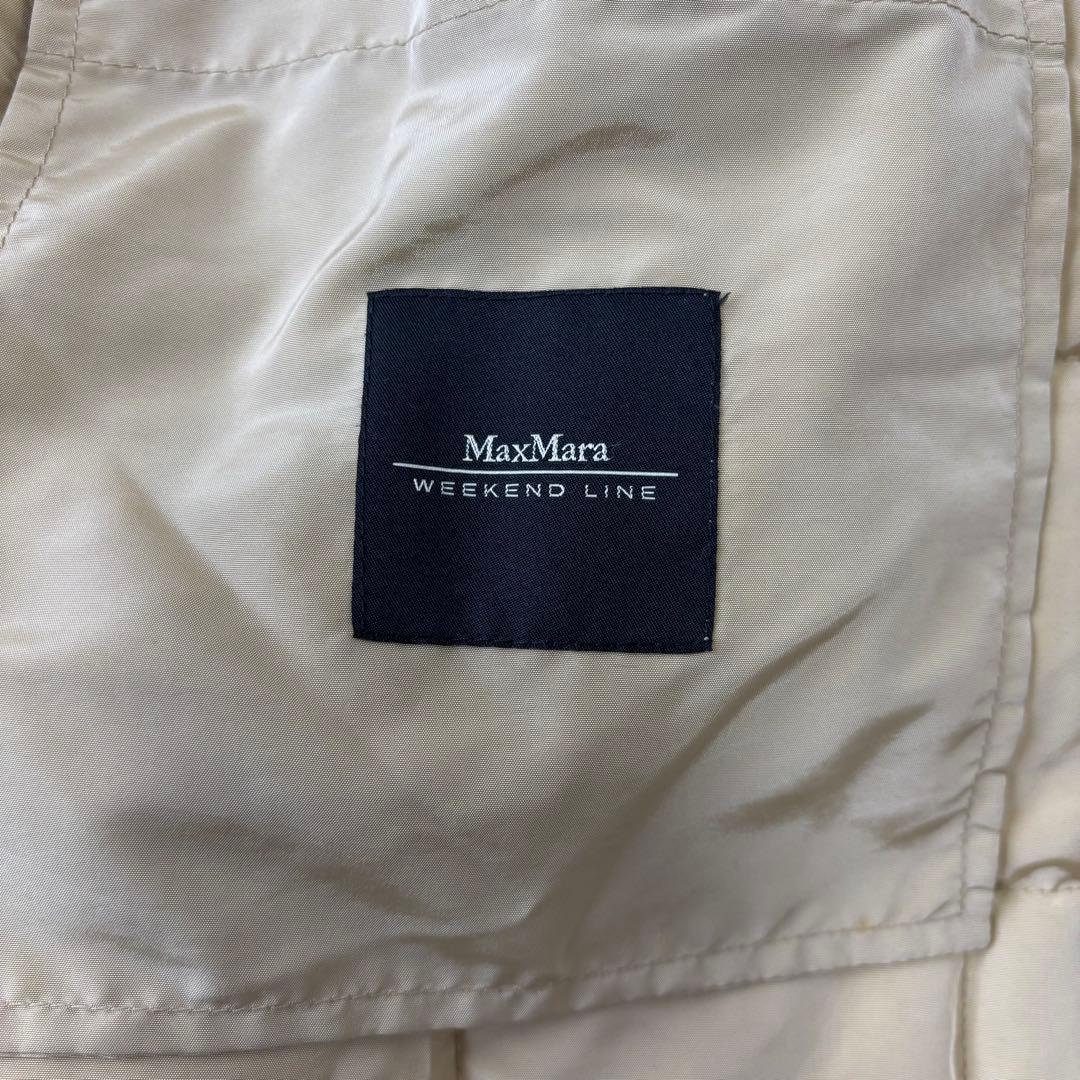 MaxMara✨大きいサイズ　キルティングダウン　バージンダウン　ベージュ　XL