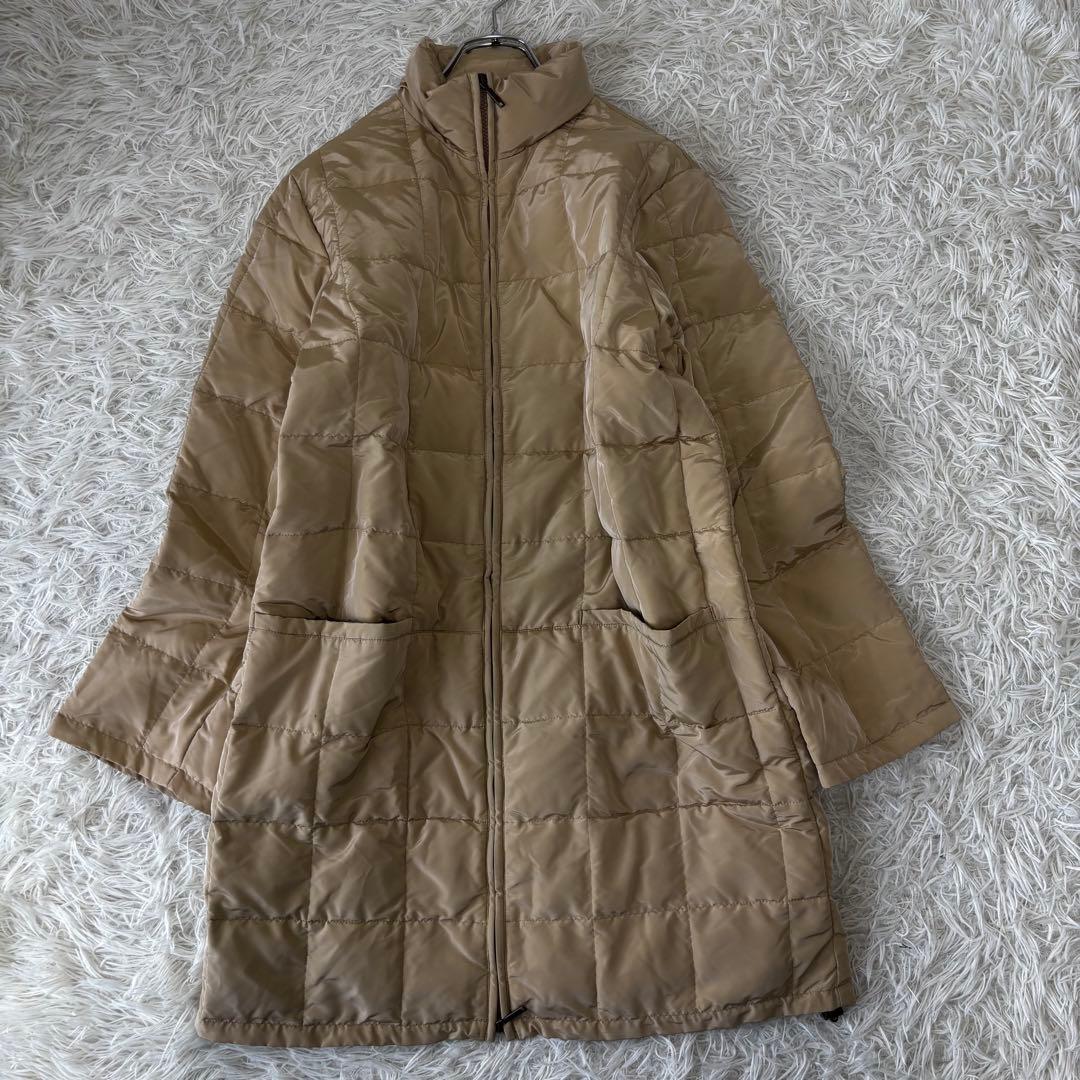 MaxMara✨大きいサイズ　キルティングダウン　バージンダウン　ベージュ　XL