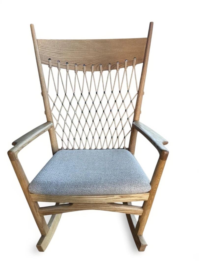 廃盤　美品　関家具　ワオン　ロッキングチェア　　RY-941　12c03