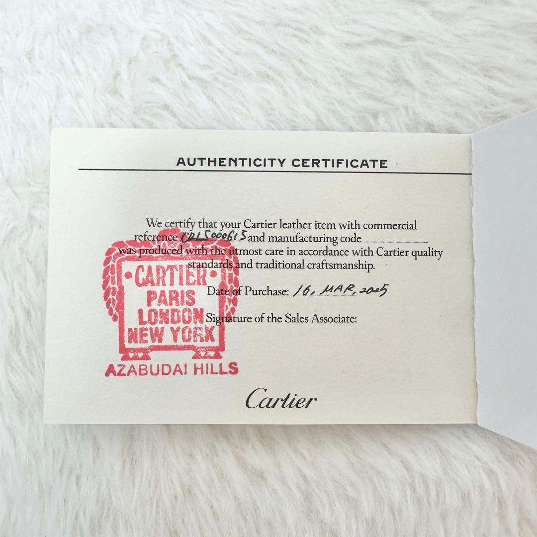 Cartier カルティエ タンクバックル ベルト シルバー ブラック レザー