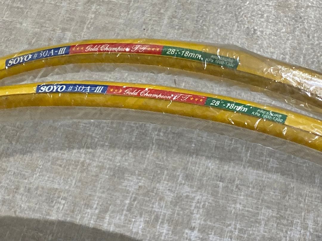 チューブラータイヤ（ピスト）SOYO GOLD 18C 2本セット