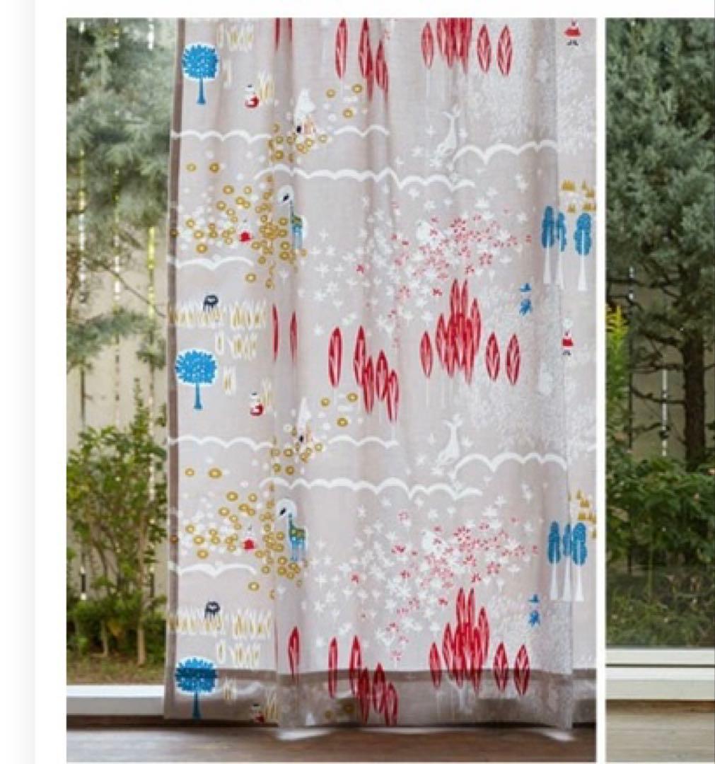 ムーミン　カーテン