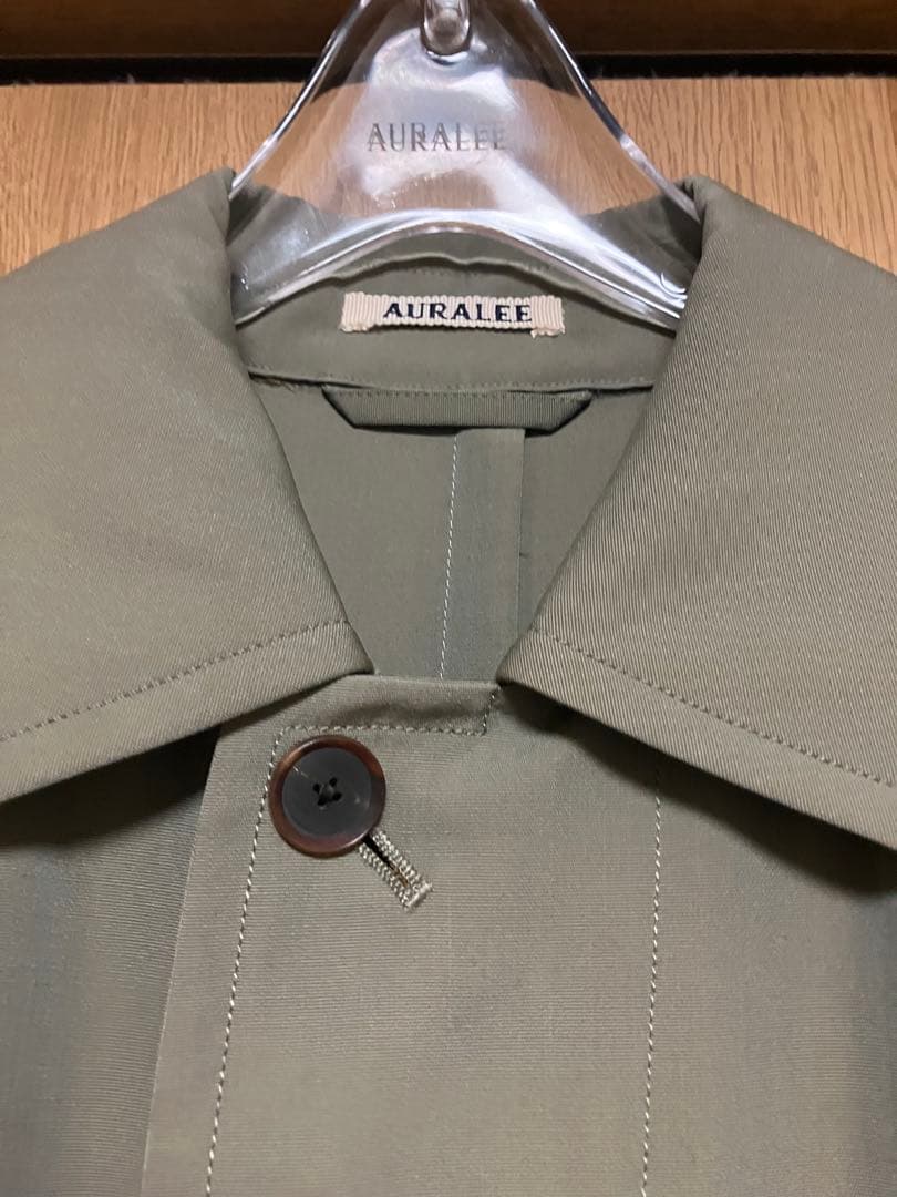 オーラリー　auralee wool ステンカラーコート