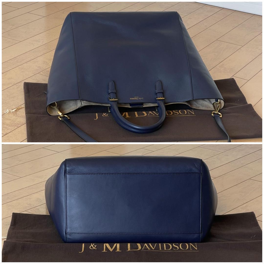 【美品・定価273900円】J&M Davidson オリヴィアトール ネイビー