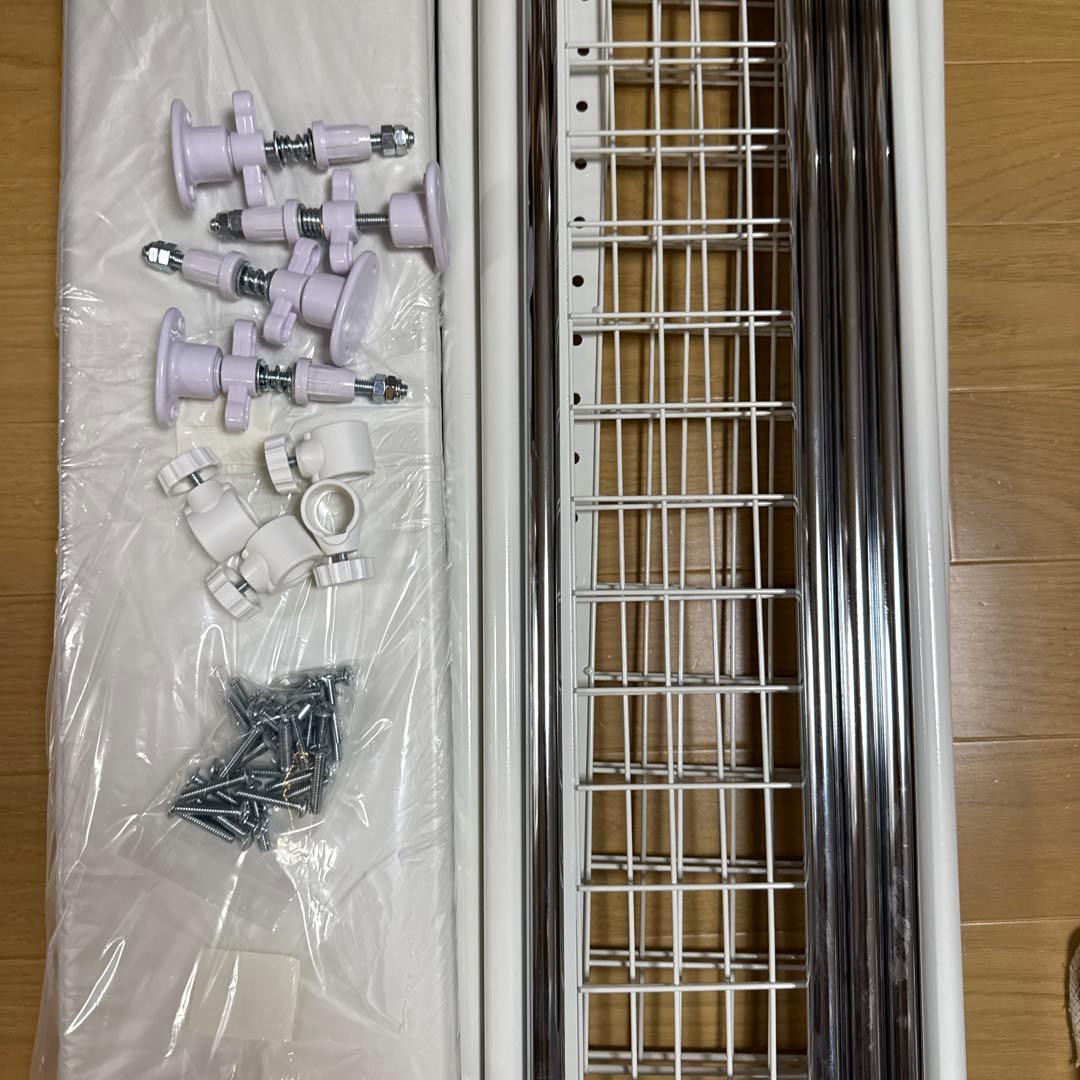 山善フリーラックスリム 幅78×奥行25×高さ209-282 STR