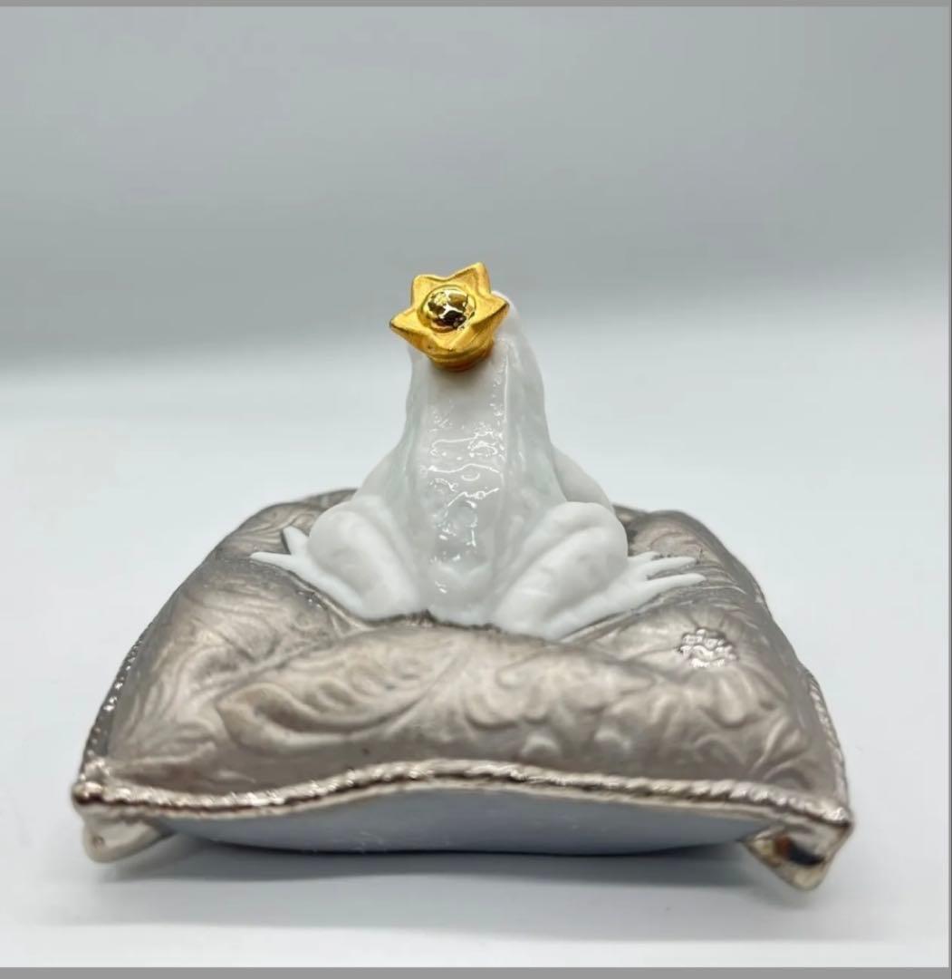 LLADRO リヤドロ カエルの王子様 グリム童話 置物 フィギュリン 陶器