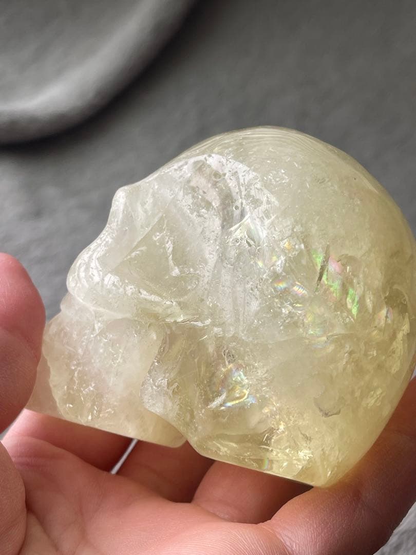 シトリン✨ スカル ♡大きい虹がでます╰(*´︶`*)╯♡