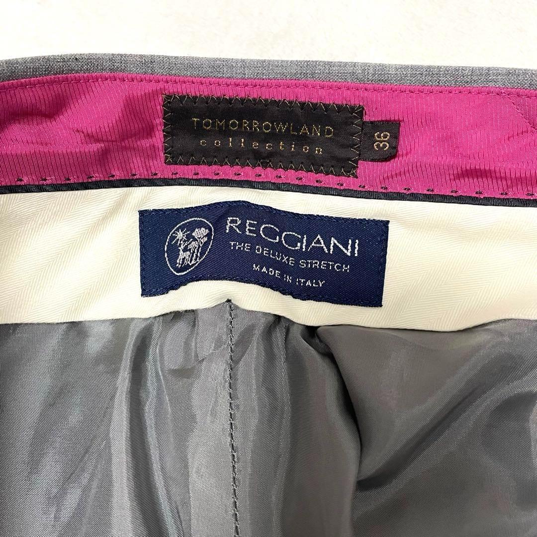 トゥモローランドコレクション　スラックススーツ　イタリア製生地　美品　ジャケット