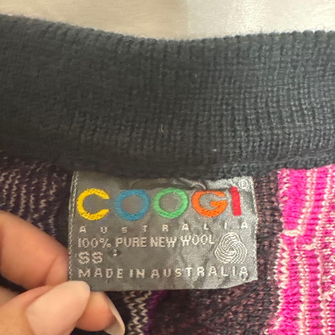 COOGI 3D ニットカーディガン