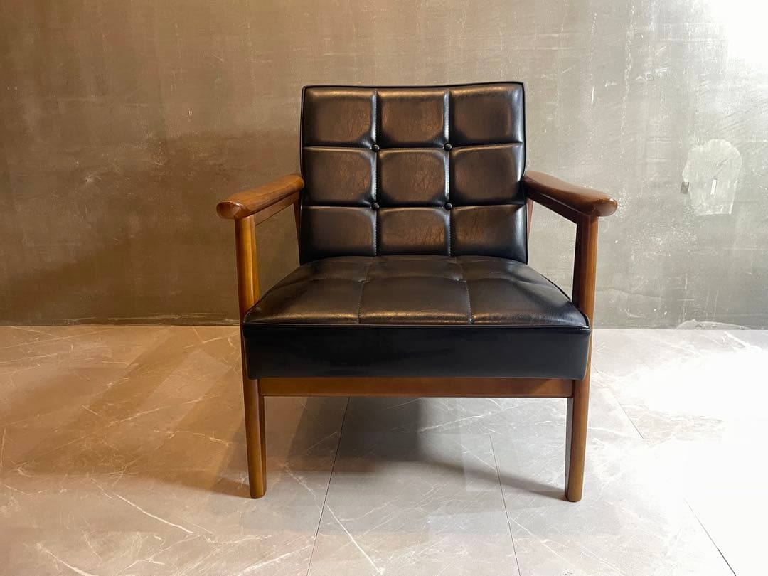 カリモク60 Kチェア 1シーター スタンダードブラック 50周年記念 数量限定