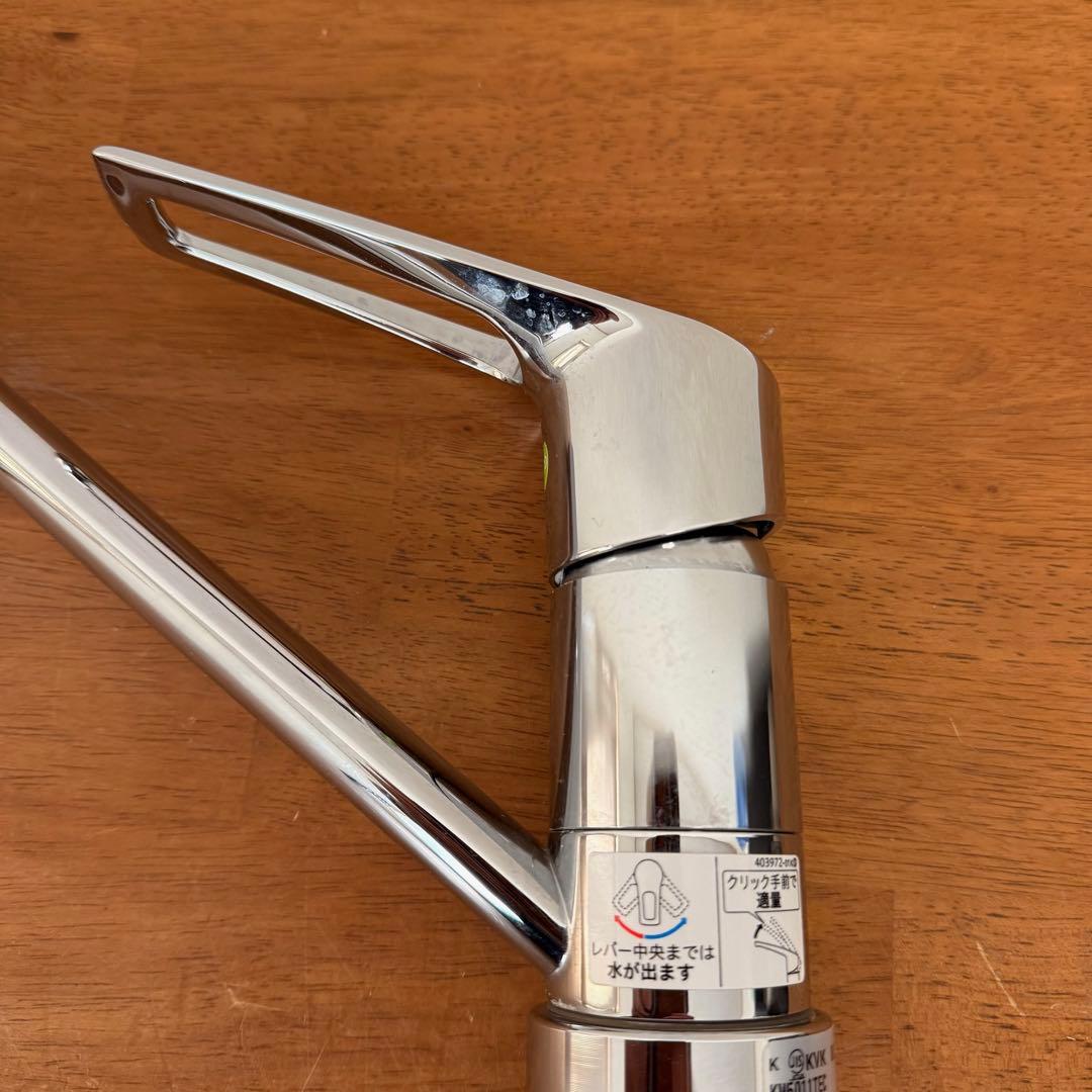 ● 極美品 KVK KM5011TEC 混合栓 シングルレバー