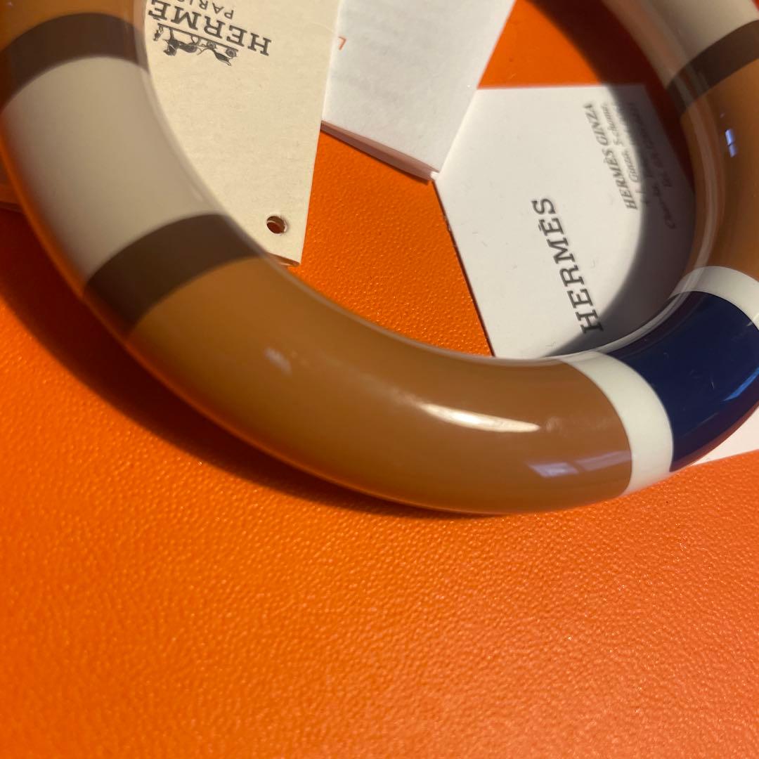 2/11まで‼️HERMES ブレスレット H エキップ ラッカーウッド