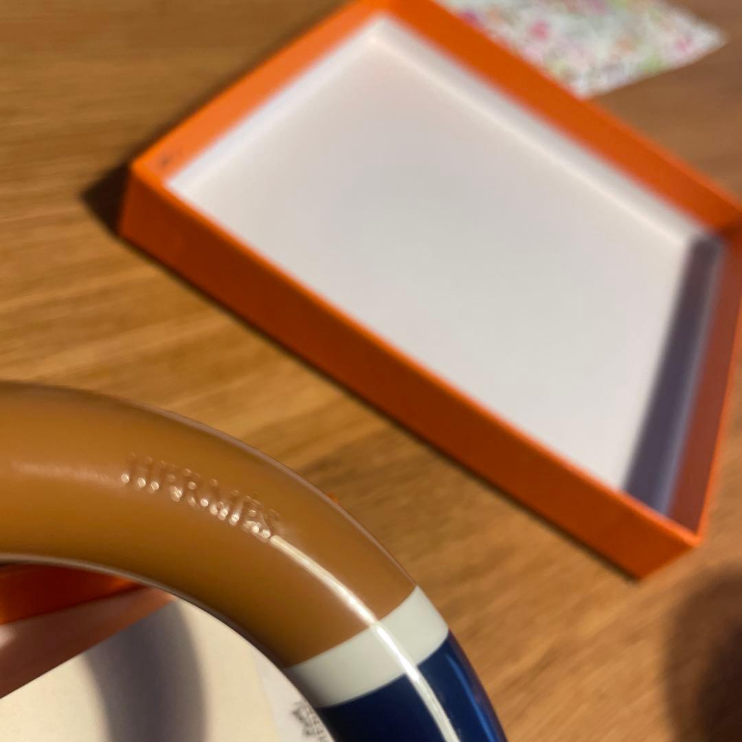 2/11まで‼️HERMES ブレスレット H エキップ ラッカーウッド