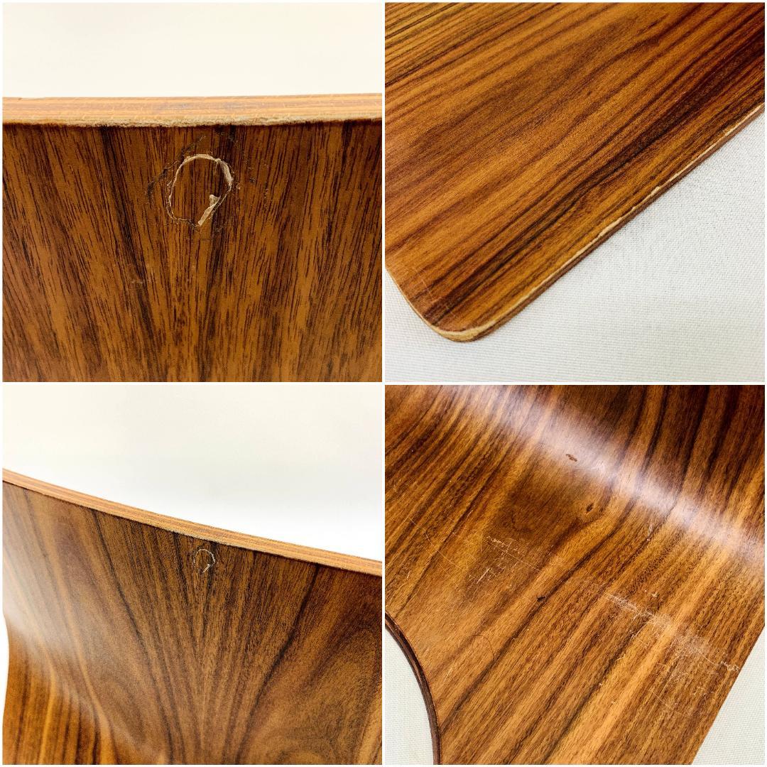 Tendo 天童木工 座椅子 2脚セット 藤森健次 曲木 ケヤキ ローズウッド④