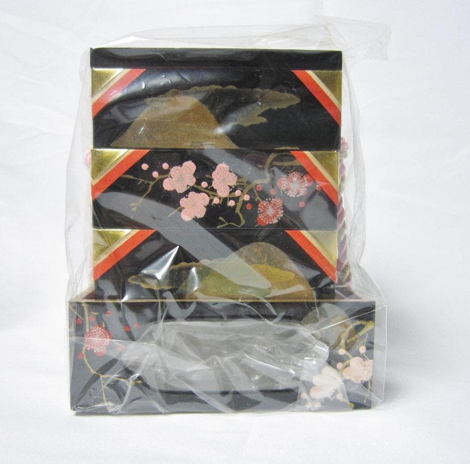 雛道具 木製38号 6点セット「里」小梅 蒔絵付
