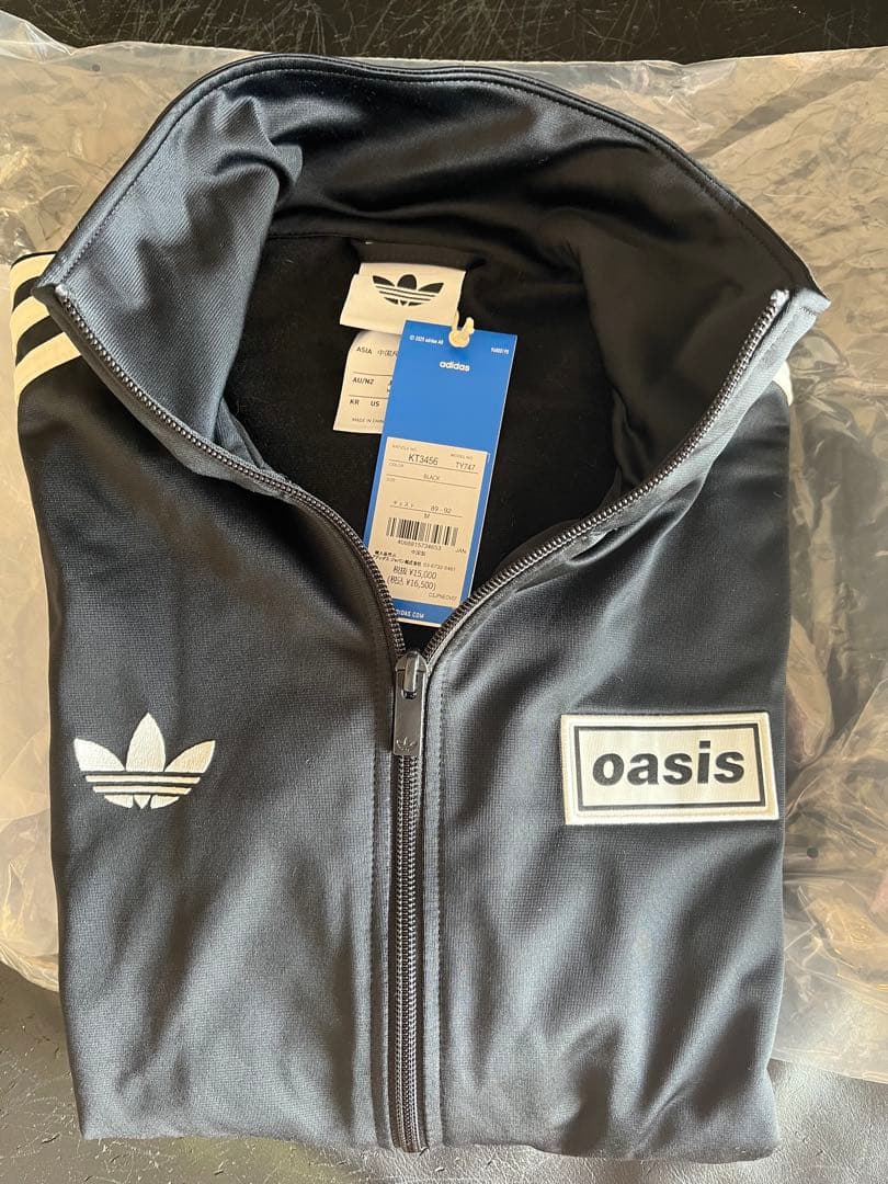 adidas x Oasis Tour Firebird Track上下 黒 M