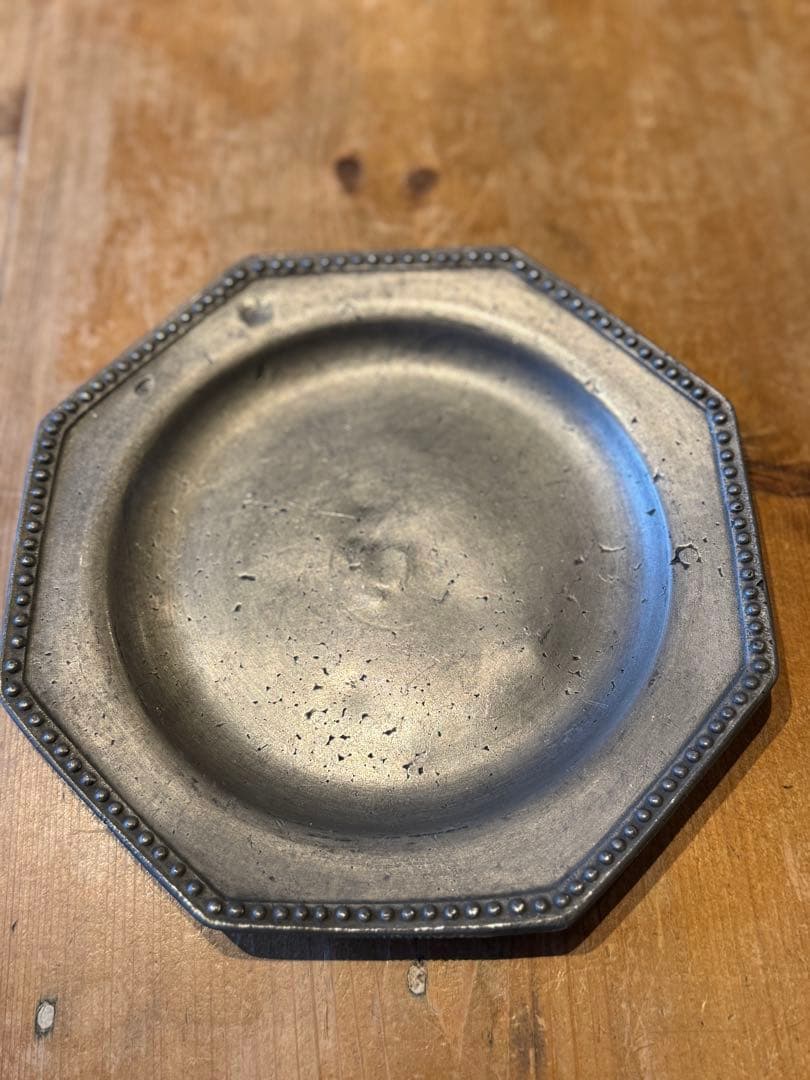 専用です　アンティーク　オクトゴナル　八角形 フルール・ド・リス　エタン