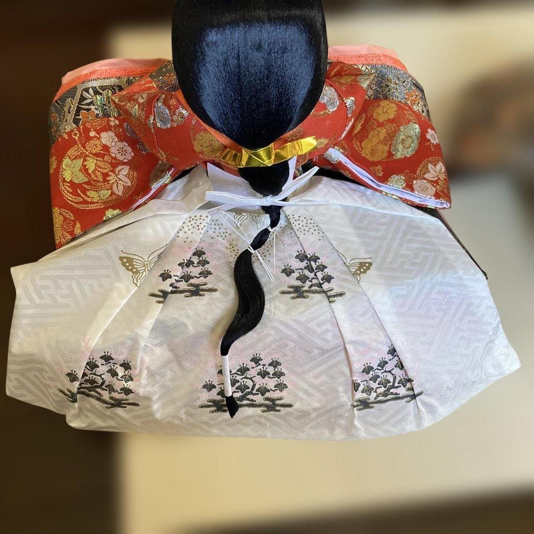 雛人形　新王飾り　ひな祭り　日本人形　美品　伝統工芸　江戸衣装着　光陽作