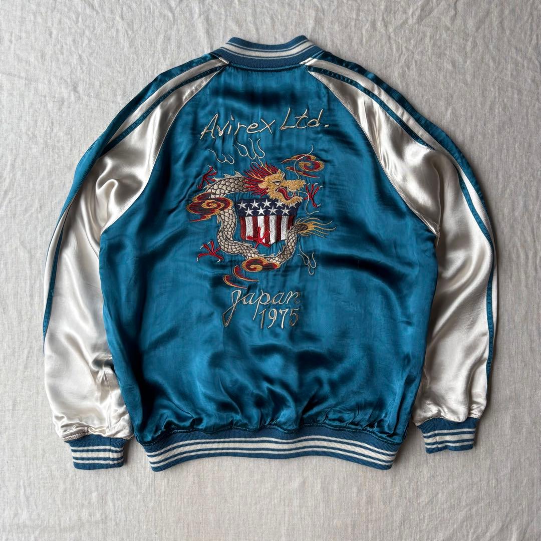 AVIREX アヴィレックス 虎 龍 スカジャン スーベニアジャケット 2XL