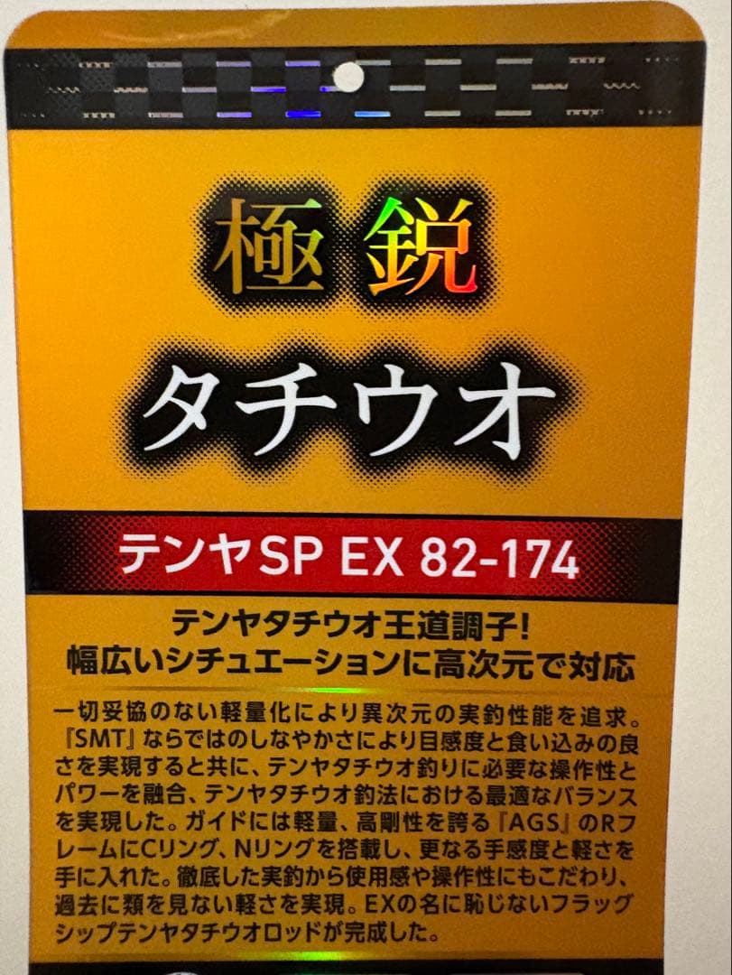 極鋭　タチウオ　テンヤSP EX 82-174 DAIWA