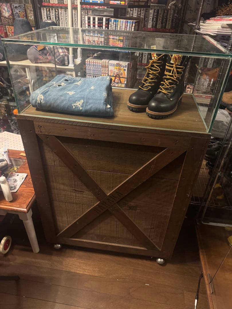 ガラスケース店舗用品？引き取り限定高松市最終値下げ