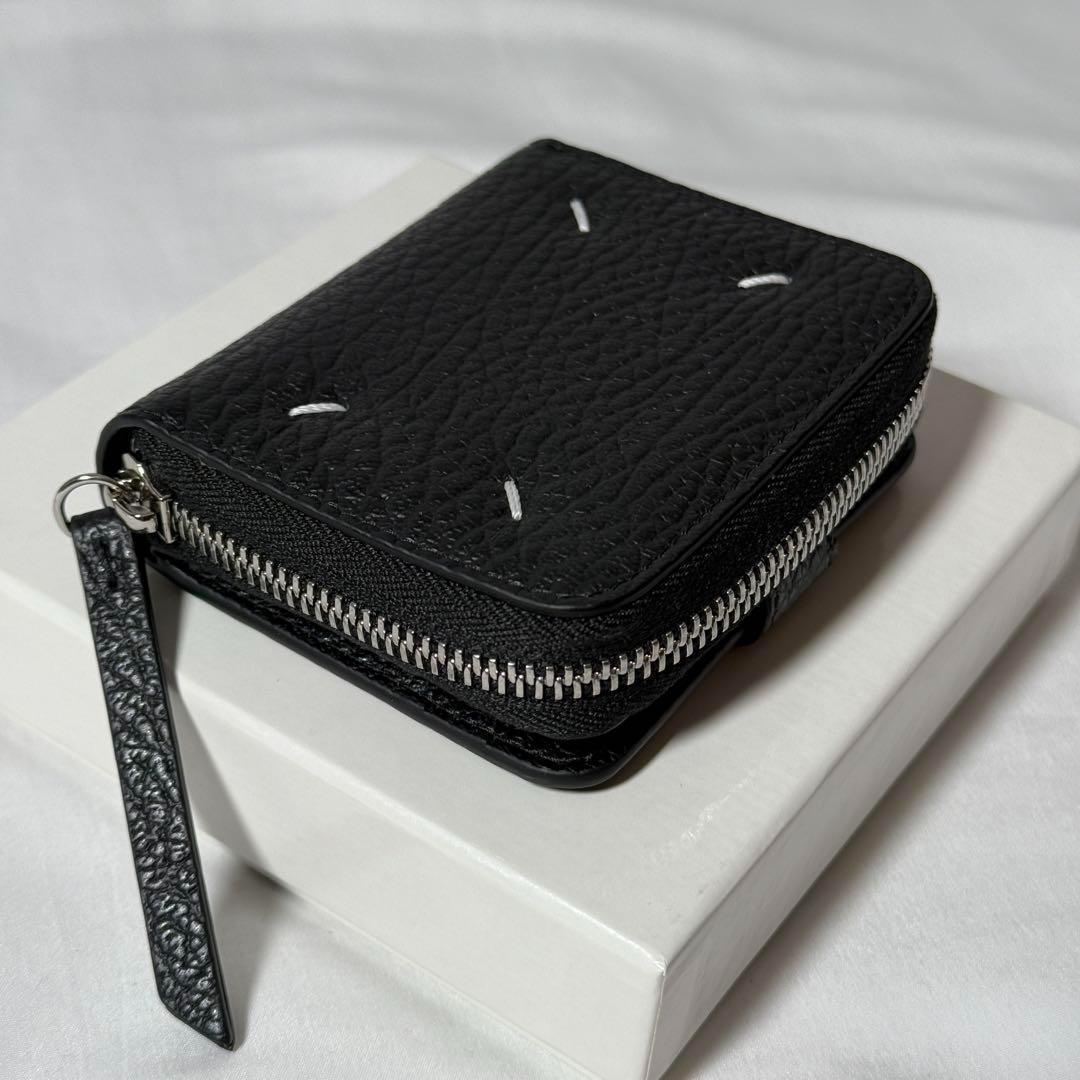 【正規品/定価7.5万】MaisonMargiela 二つ折り財布 ブラック