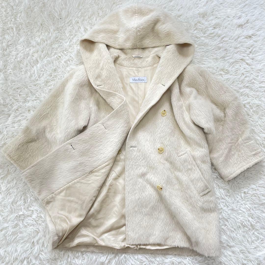 【うさぎさん】MaxMara マックスマーラ アルパカ フーデッド