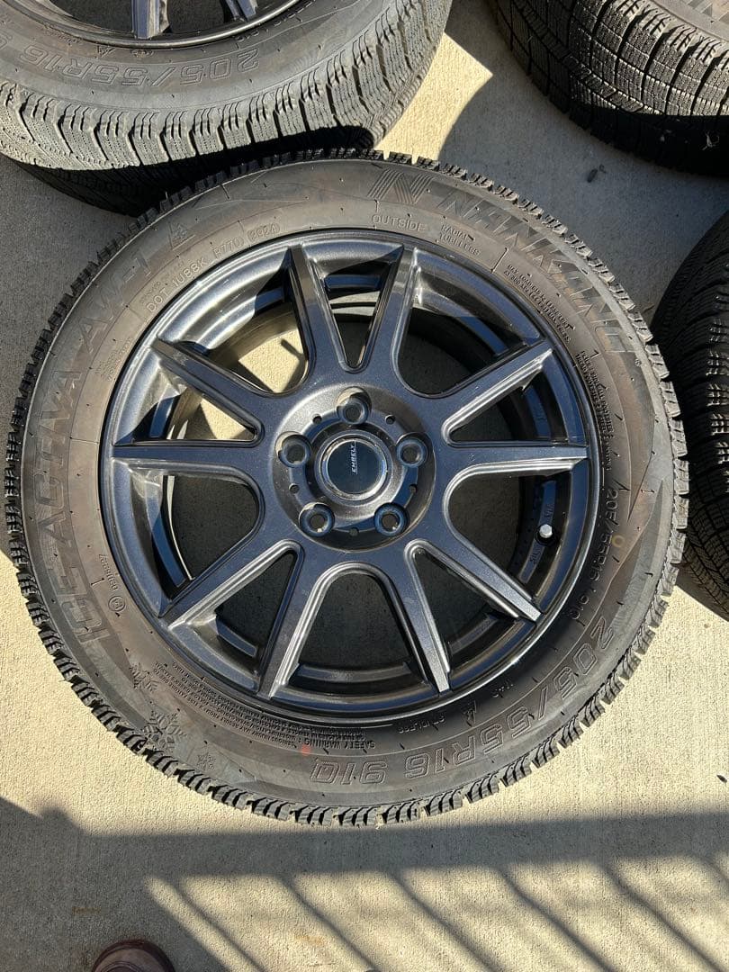 スタッドレス　ホイール　セット　205/55R16