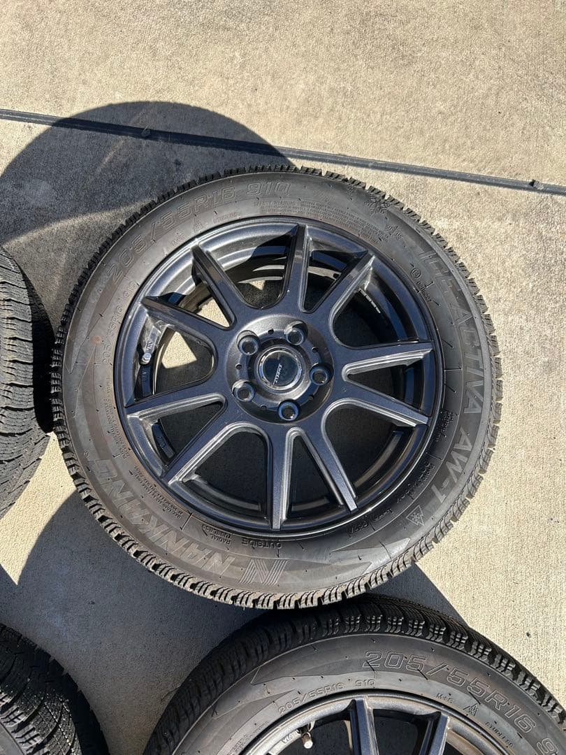 スタッドレス　ホイール　セット　205/55R16