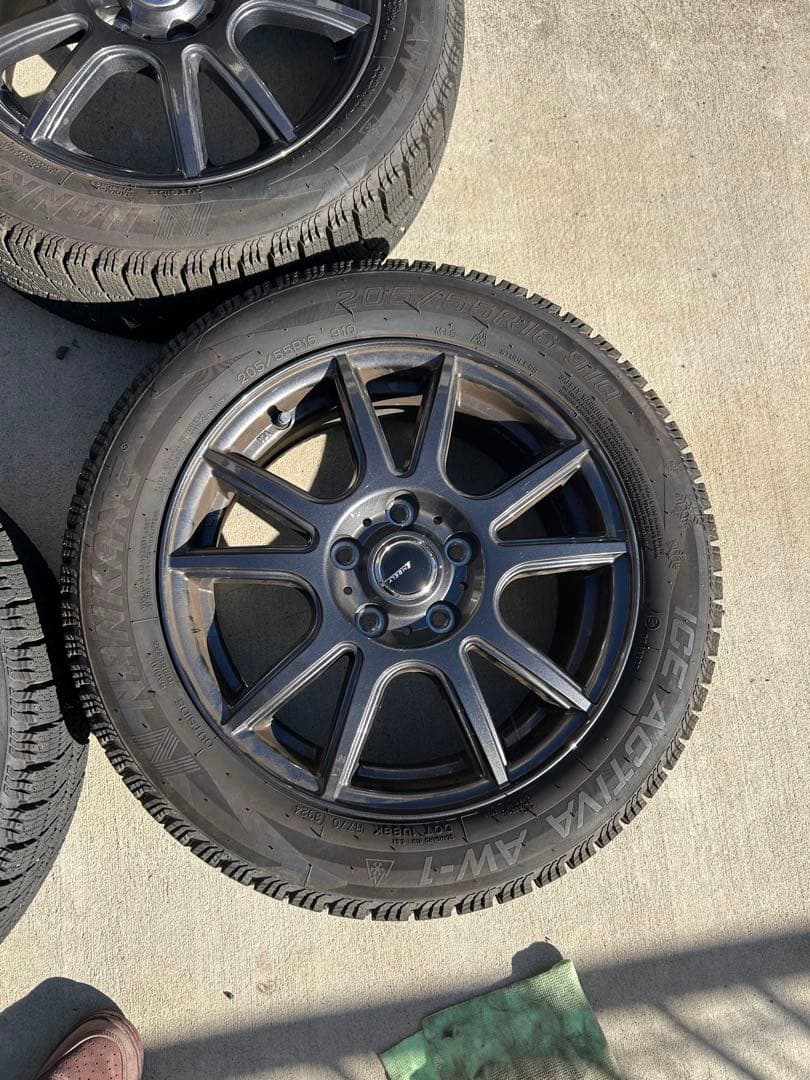 スタッドレス　ホイール　セット　205/55R16