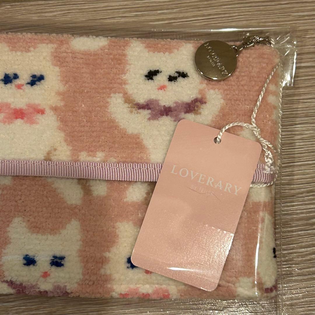 FEILER モフモフネコチャン ティッシュポーチ
