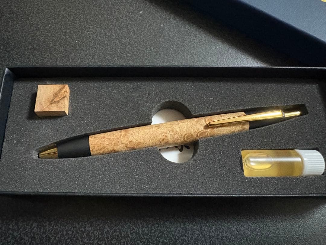 野原工芸　　バーズアイメープルスタンダードボールペン　　限定品