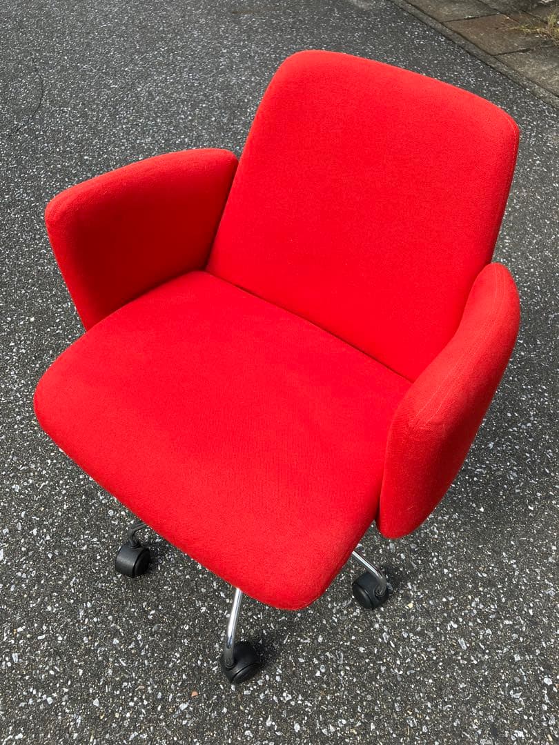 カルテル モーレアチェア、赤、美品、ヴィコマジストレッティ、カッシーナ、アクタス