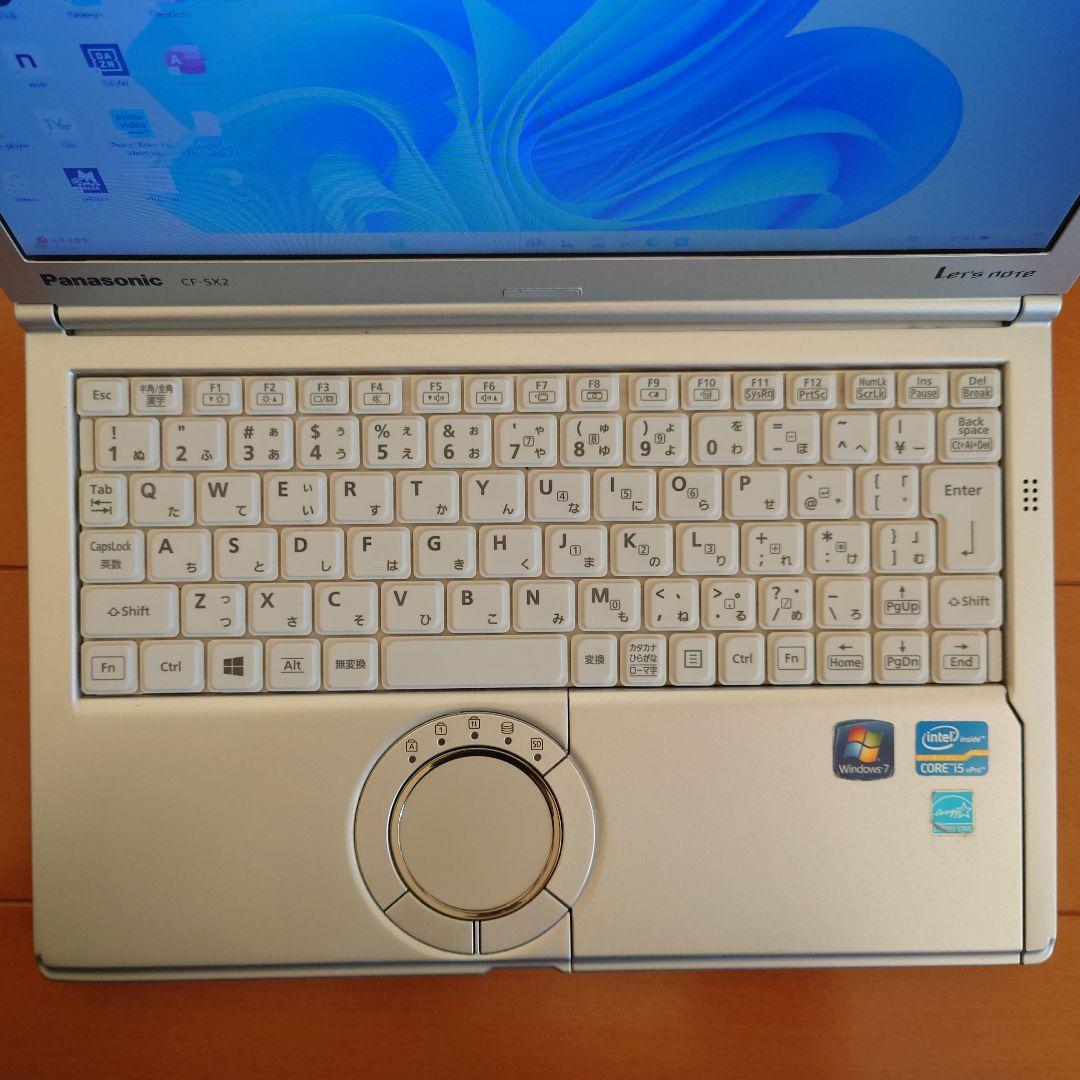設定済✨️レッツノートCF-SX2◆Win11/i5/SSD/オフィス2024