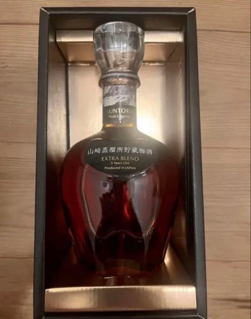 横山大観画 サントリー 山崎蒸溜所 貯蔵 梅酒 ＥＸＴＲＡＢＬＥＮＤ　エクストラ