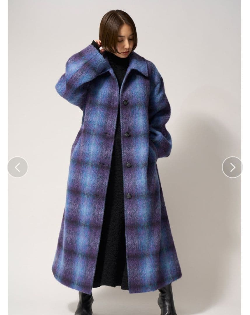 フレイアイディー【COAT LABコートラボ限定】ポンテトルトシャギーコート