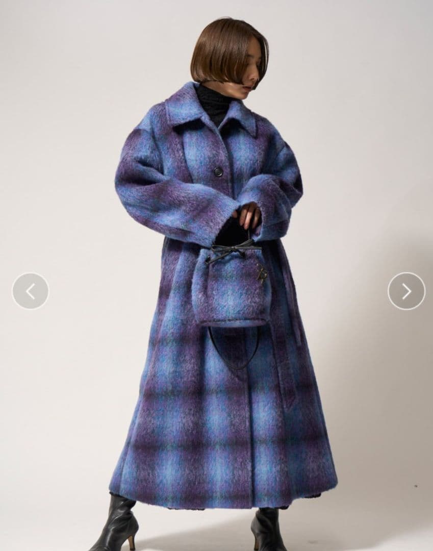 フレイアイディー【COAT LABコートラボ限定】ポンテトルトシャギーコート