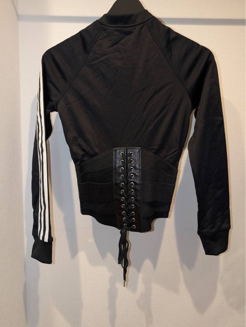 希少 adidas x Jeremy Scott コルセット トラックジャケット