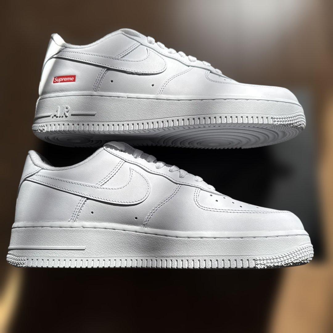 Nike Air Force 1 Supreme ホワイト 26.5 新品