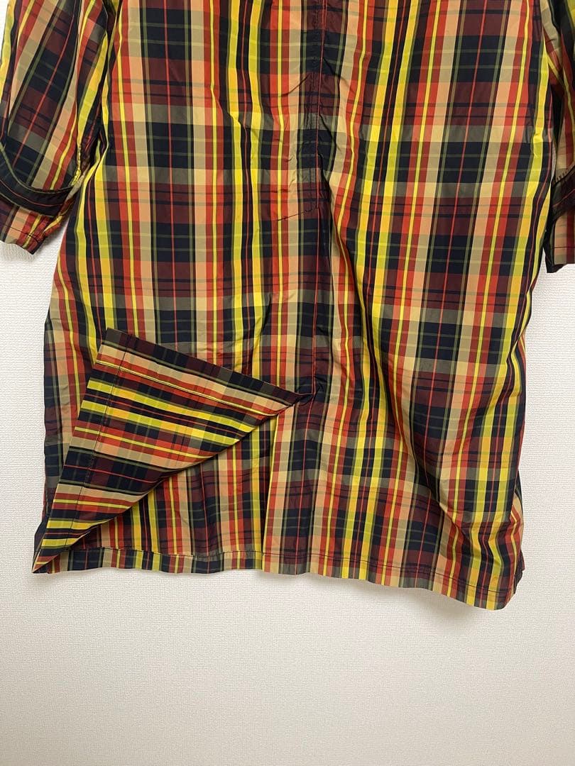 《BEAMS BOY》ボーイ　チェックメモリーコート ロングコート
