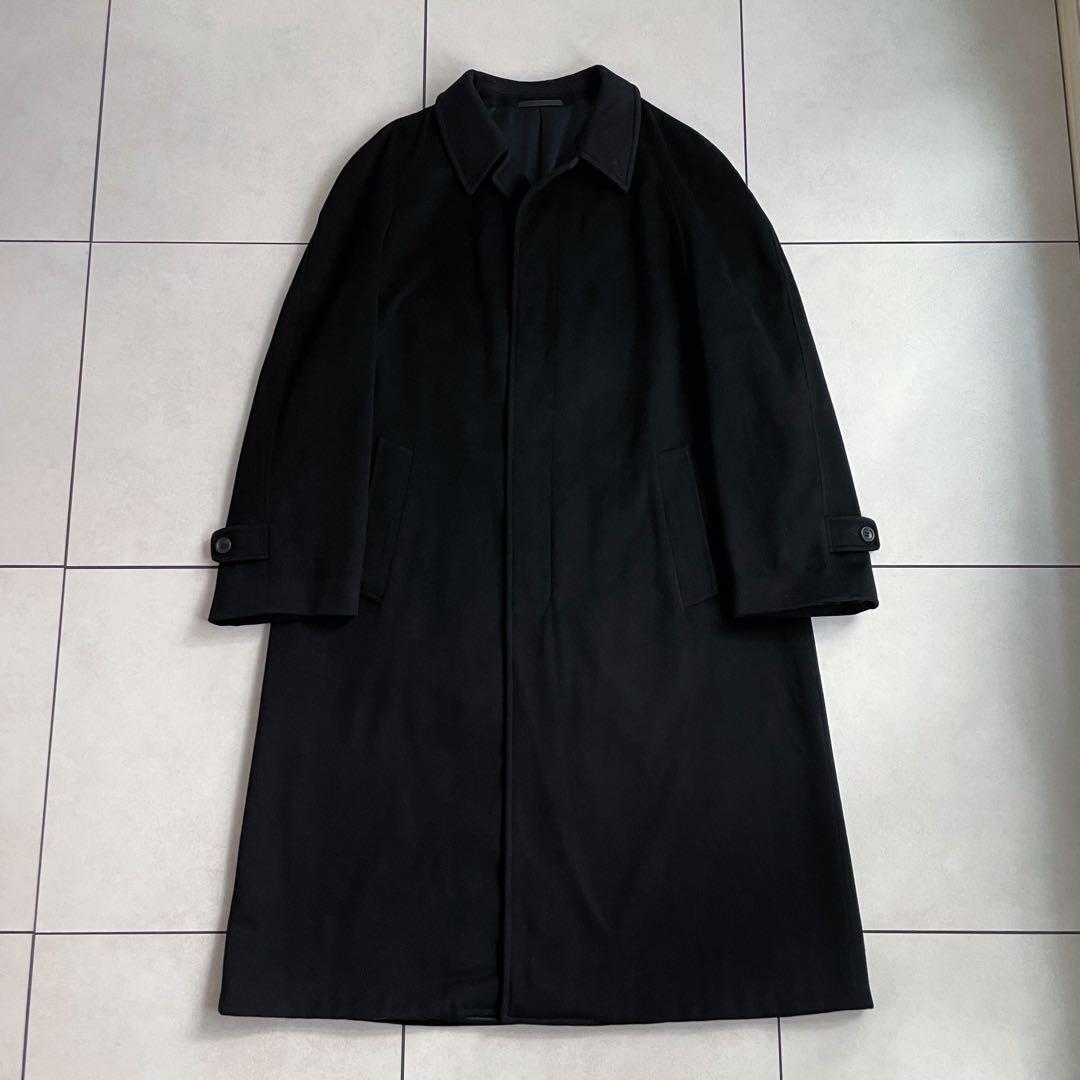 【ARMANI COLLEZIONI】ロング ウール ステンカラー コート