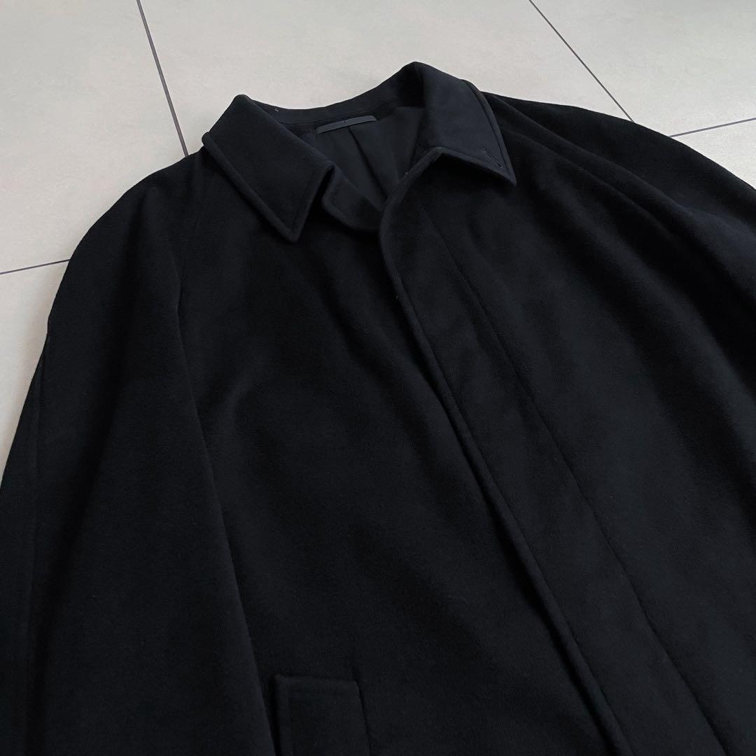 【ARMANI COLLEZIONI】ロング ウール ステンカラー コート