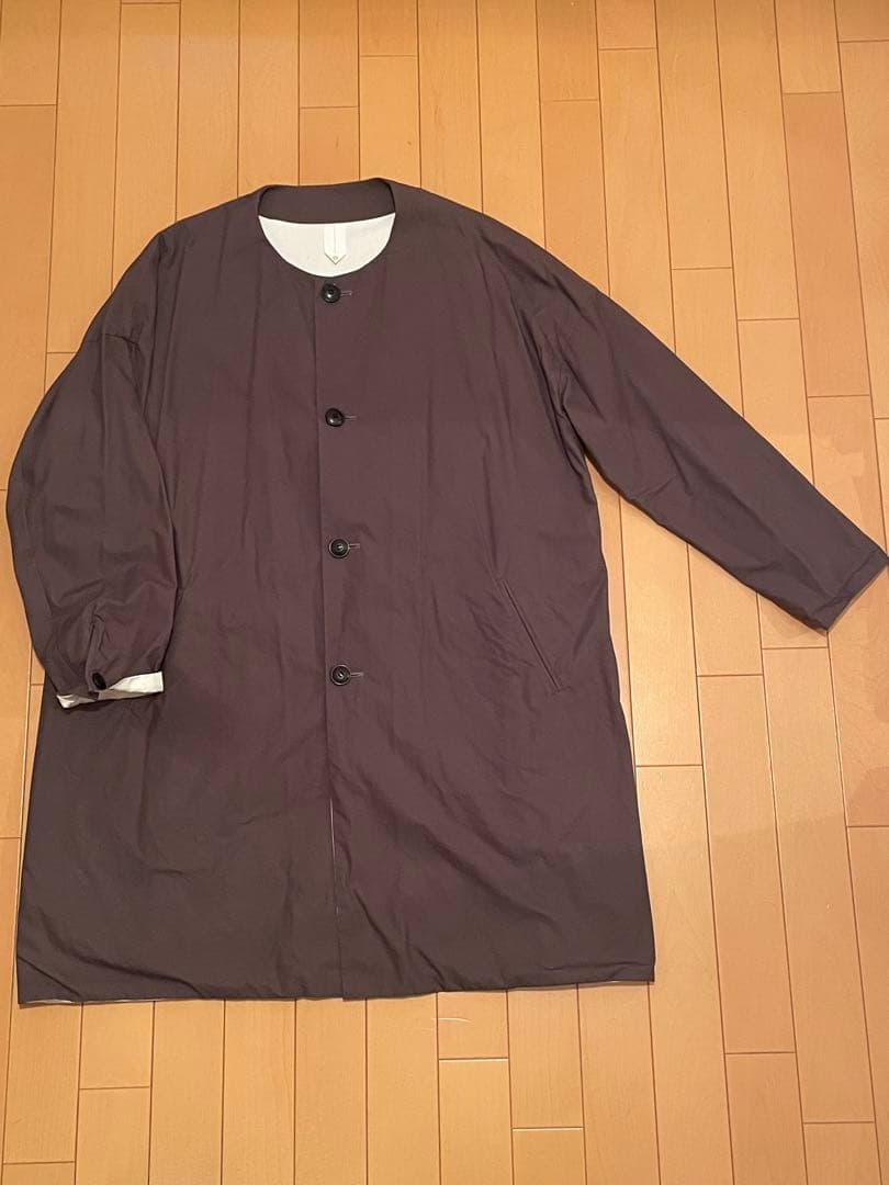 EEL ironar ノーカラーサクラコート サイズ2 スミクロ