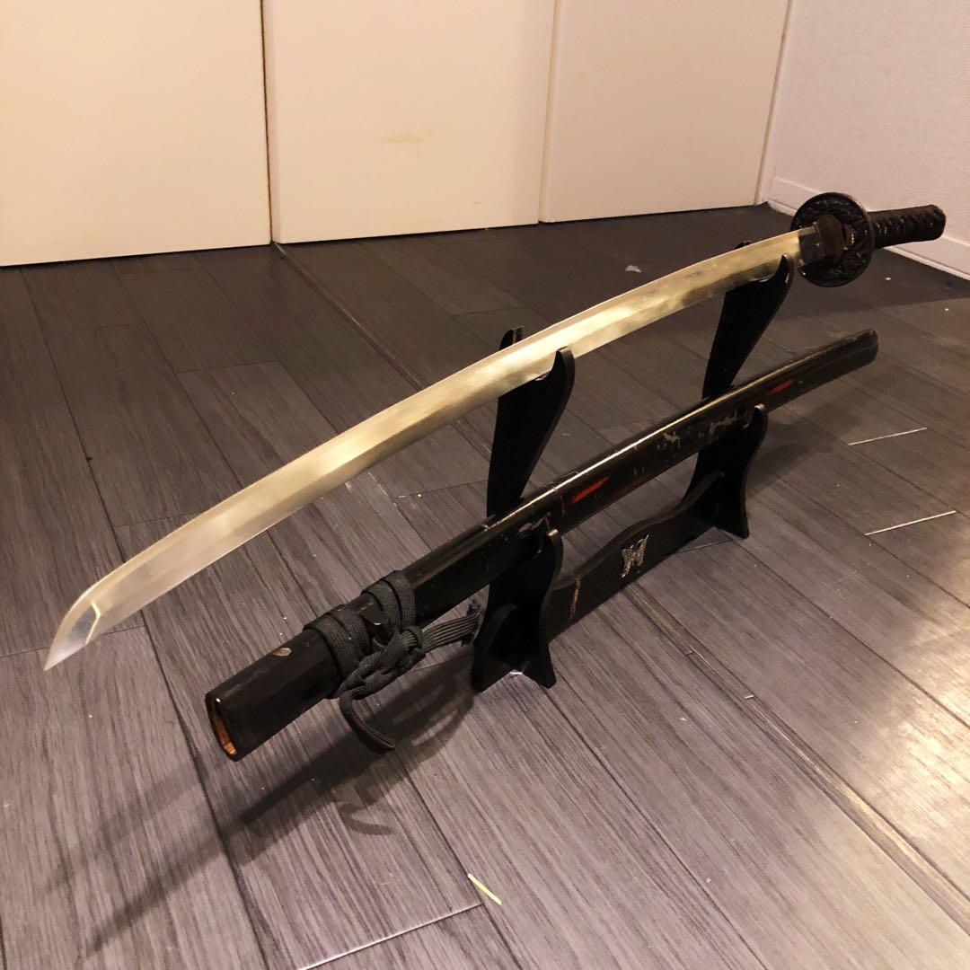 高級模造刀　土佐刀剣　本研波刃　亜鉛合金
