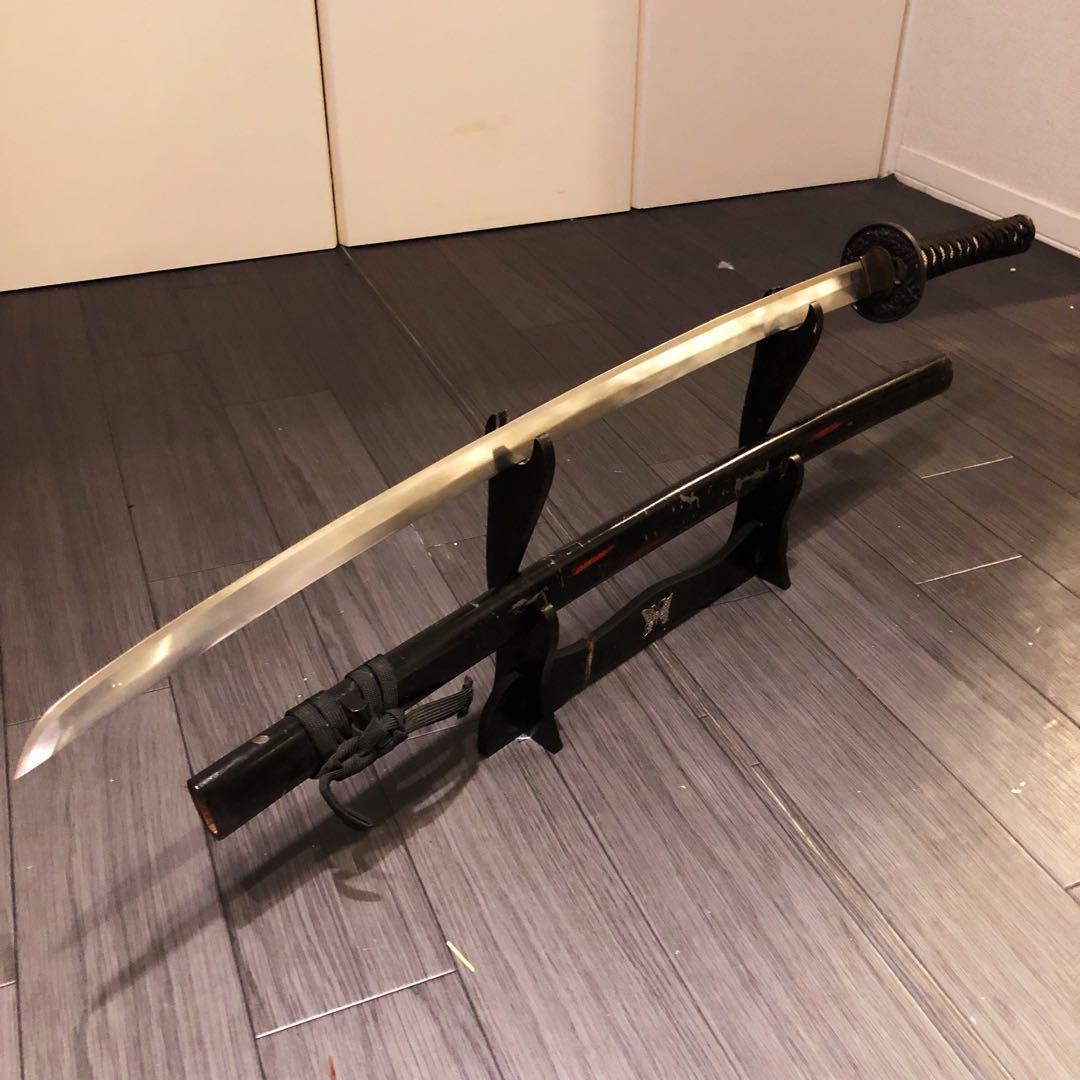 高級模造刀　土佐刀剣　本研波刃　亜鉛合金